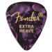 Fender 351 Shape Picks, Extra Heavy, Purple Moto