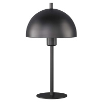 Černá stolní lampa s kovovým stínidlem (výška 33,5 cm) Kia – Fischer & Honsel