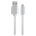 Kabel CABLEXPERT CCB-mUSB2B-AMLM-6-S USB 2.0 Lightning (IP5 a vyšší) nabíjecí a synchronizační k