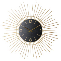 Nástěnné hodiny SUNNY zlatá Ø 64 cm Mybesthome