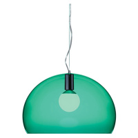 Výprodej Kartell designová závěsná svítidla FL/Y Medium-FL/Y Medium-smaragdová transparentní