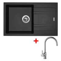 Sinks Linea 780 Metalblack + Vitalia