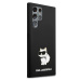 Karl Lagerfeld Liquid Silicone Choupette NFT kryt Samsung Galaxy S23 Ultra černý