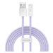 Kabel USB-Lightning Baseus Dynamic 2, 2,4 A, 2 m (fialový)