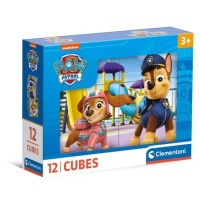 Obrázkové kostky Paw Patrol 12 ks