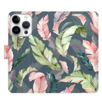 iSaprio flip pouzdro Flower Pattern 09 pro iPhone 15 Pro