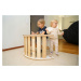 Houpačka Dřevěné lehátko Montessori pro děti Židle Psací stůl masivní velký Pl