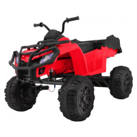 mamido  Dětská elektrická čtyřkolka ATV XL červená
