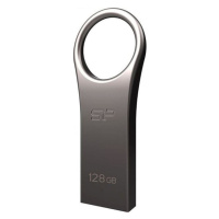 USB flash disk Silicon Power Jewel J80 128GB USB 3.2 G1,stříbrná