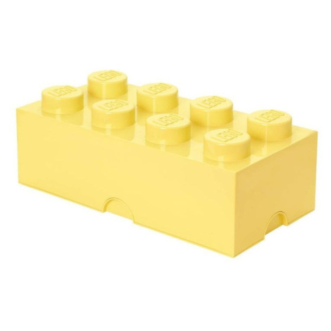 Lego® úložný box 250x502x181 světle žlutý
