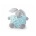 Plyšový králíček Plume Chubby Kaloo 25 cm v dárkovém balení pro nejmenší děti tyrkysový