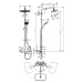 HANSGROHE Croma Sprchový set Showerpipe s termostatem, 1jet, EcoSmart, chrom 27660000