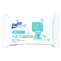 LINTEO Baby Vlhčené ubrousky Aqua 48 ks