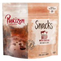 Purizon Snack hovězí a kuře - bez obilovin - 3 x 100 g