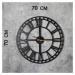 ASIR Nástěnné hodiny ŘÍMSKÉ ČÍSLICE 70 cm kov