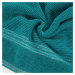 Bavlněný froté ručník s proužky FILO 50x90 cm, tyrkysová, 530 gr Mybesthome