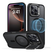 ESR Classic Hybrid Case with Stash Stand (HaloLock), Compatible with iPhone 16 Pro, Frosted Blac