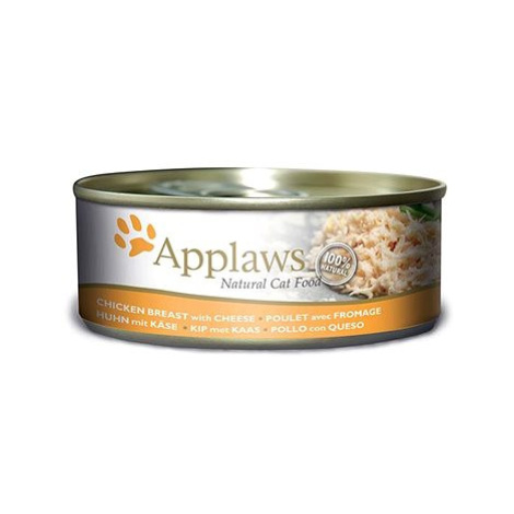 Applaws konzerva Kuřecí prsa se sýrem 6 × 156 g