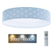 LED Stmívatelné svítidlo GALAXY KIDS LED/24W/230V hvězdičky modrá/bílá + DO