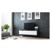 Artcam TV stolek VIGO 140 Barva: černá/bílý lesk