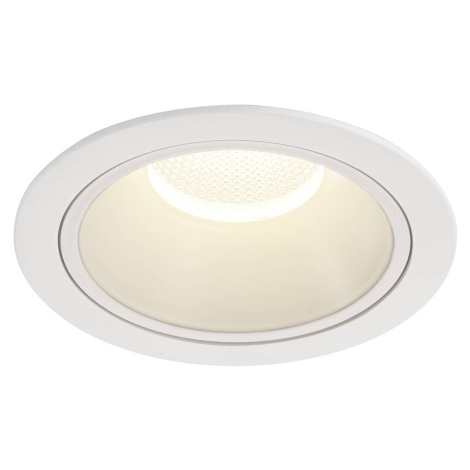 SLV BIG WHITE NUMINOS DL XL vnitřní LED zápustné stropní svítidlo bílá/bílá 4000 K 55° 1004052