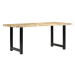 Jídelní stůl 180 × 90 × 76 cm masivní mangovníkové dřevo, 283784
