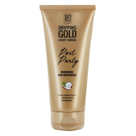 SOSU Dripping Gold Post Party Hydratační tělový krém 200 ml