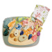 Dřevěná didaktická skládačka Mořský svět My Little Rock Pool Tender Leaf Toys 33 dílů v textilní