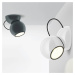 Stilnovo Stilnovo Gravitino LED stropní světlo otočné šedá