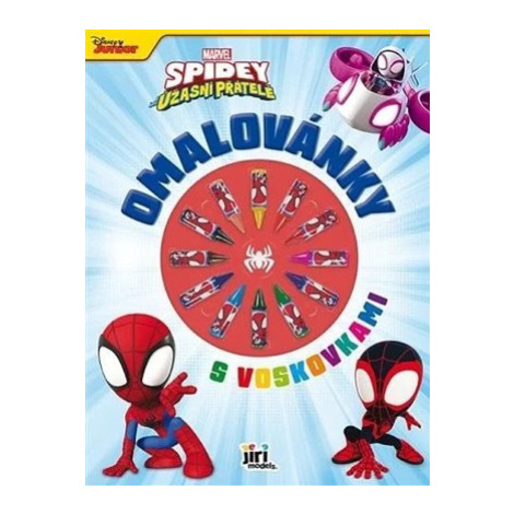 Omalovánky s voskovkami Spidey JM - Jiří Models
