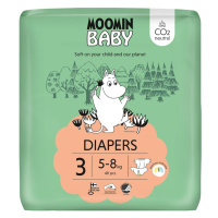 Moomin Baby 3 Midi 5–8 kg eko pleny 48 ks