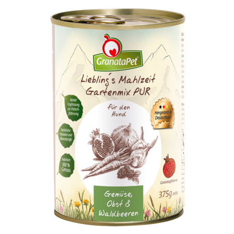 GranataPet Liebling's Mahlzeit Zahradní směs - 6 x 375 g