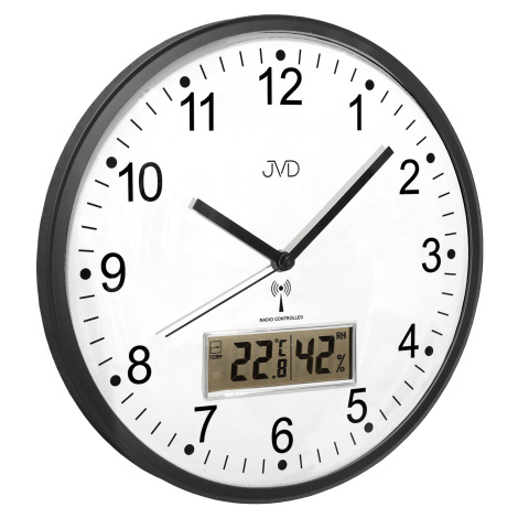 JVD Rádiem řízené nástěnné hodiny RH78.2