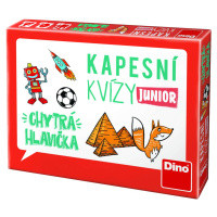 DINO Kapesní kvízy Junior - chytrá hlavička - Dino