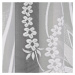 Dekorační oblouková krátká záclona ANETA bílá 310x160 cm MyBestHome