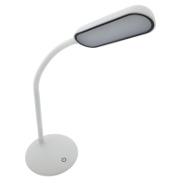 LED Stmívatelná dotyková flexibilní stolní lampa LED/6W/5V USB 1200 mAh bílá