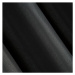 Luxusní zatemňovací závěs černé barvy 140 x 270 cm