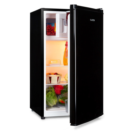 Klarstein Cool Cousin, lednička s mrazákem, 69/11 litrů, 41 dB, A++, černá
