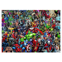 Clementoni Puzzle Impossible 1000 Marvel