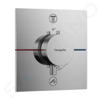 HANSGROHE ShowerSelect Comfort Termostatická baterie pod omítku, pro 2 spotřebiče, chrom 1557200