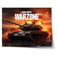 Sablio Plakát Call of Duty Warzone - tank - 60x40 cm