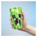 Sklenice Minecraft - Creeper