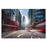 Fotografie Financial district of London, xavierarnau, 40x26.7 cm