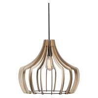 Designová závěsná lampa dřevo - Twan
