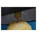 LuxD 27666 Designová stolní lampa Rashid 78 cm černo-zlatá