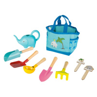 Playtive Dětská taška se zahradním náčiním (světle růžová / modrá)
