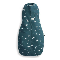 ERGOPOUCH Zavinovačka a vak na spaní 2v1 Cocoon Ocean 6-12 m, 8-10 kg, 0,2 tog