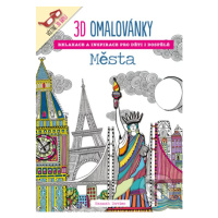 3D omalovánky: Města - Hannah Davies - kniha z kategorie Omalovánky