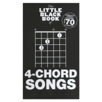 Music Sales The Little Black Songbook: 4-Chord Songs Noty