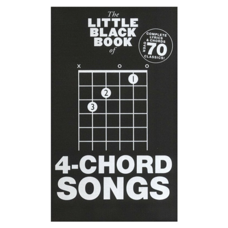 Music Sales The Little Black Songbook: 4-Chord Songs Noty